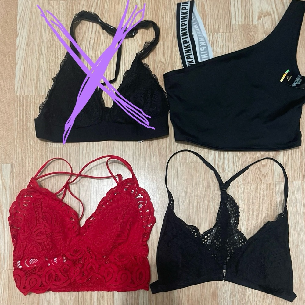 Victoria’s Secret Pink Bralette Bundle